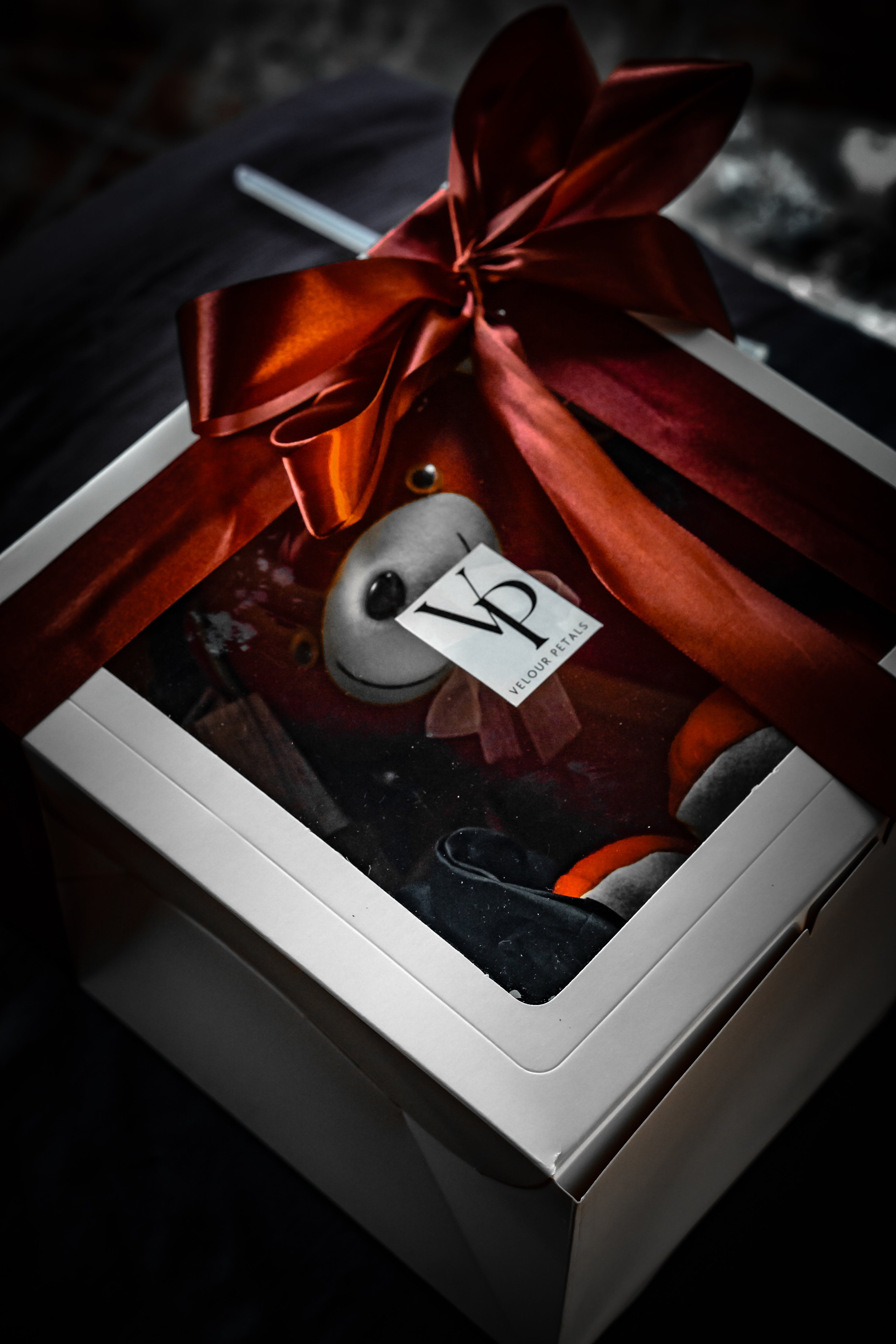 Velour Gift Box-Silver